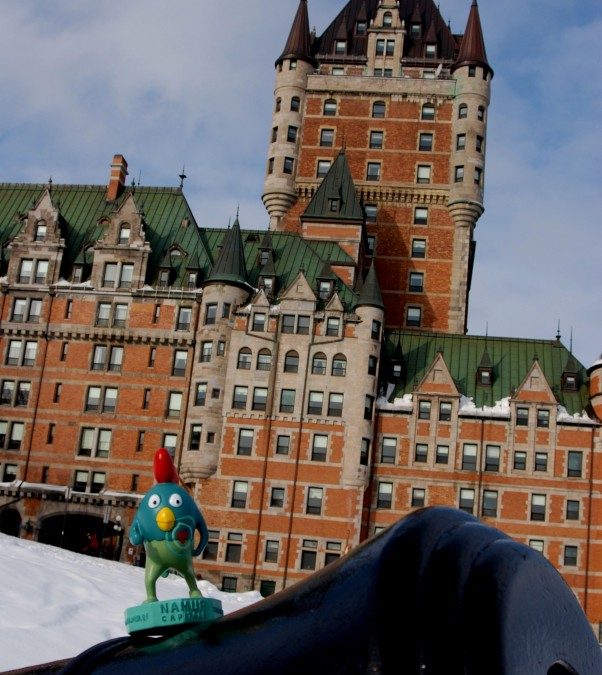 Ruman Devant le Château Frontenac