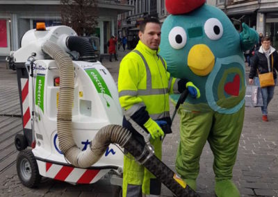 Les agents de la propreté de la Ville de Namur
