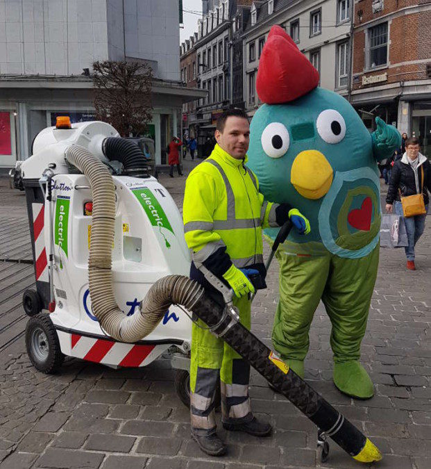 Les agents de la propreté de la Ville de Namur