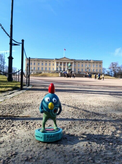 Ruman à Oslo (Palais royal)