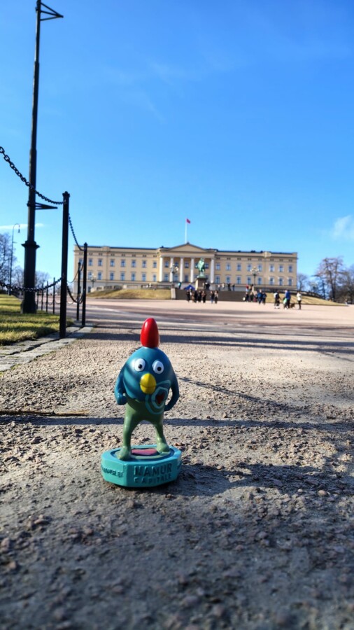 Ruman à Oslo (Palais royal)