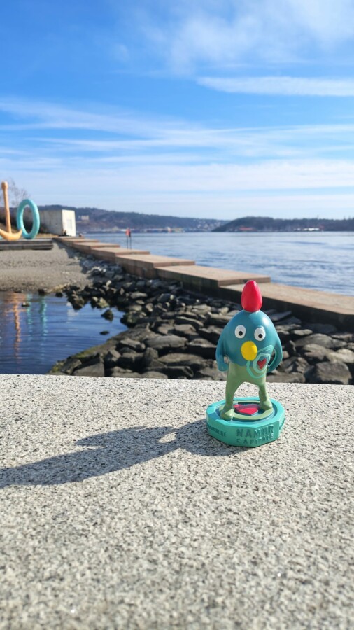 Ruman à Oslo (Quartier d&rsquo;Aker Brygge)